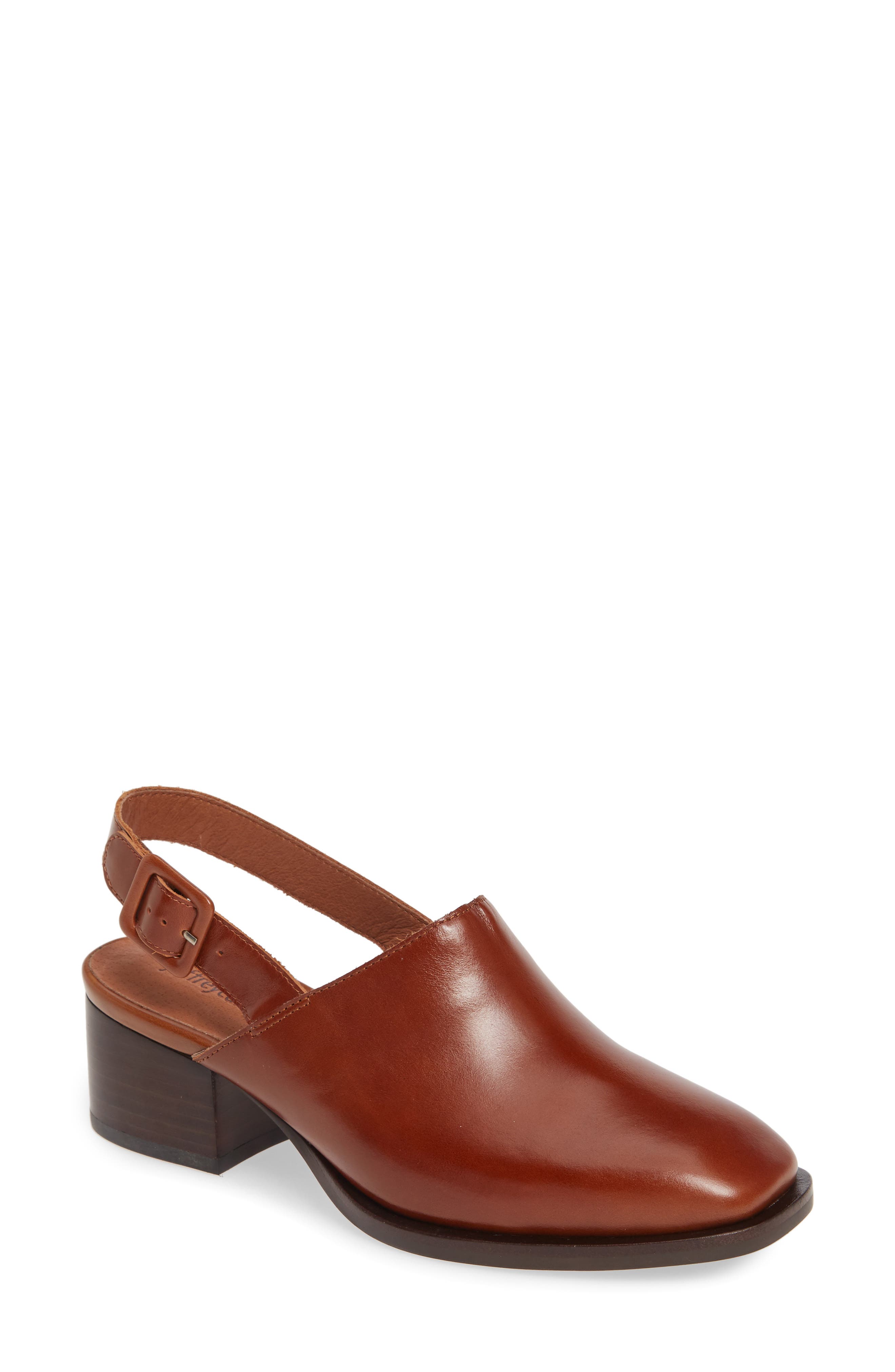 Jeffrey Campbell Fraser Slingback Clog, Brown