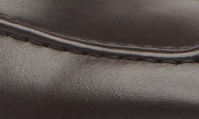 Stuart Weitzman Simon Twistbit Loafer In Dark Brown