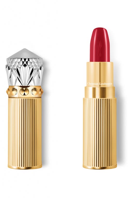Rouge Louboutin Silky Satin On the Go Lipstick in Grenade Love 816