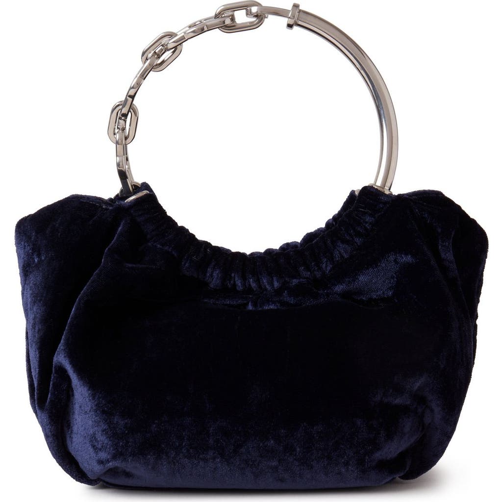 Mulberry Pimlico Velvet Bracelet Bag in Night Sky