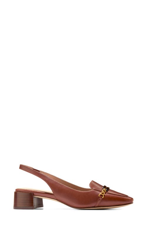 Shop Cole Haan Penley Slingback Pump In Chai Cuoi