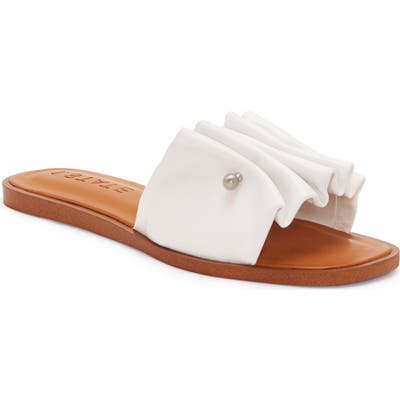 1.state Fann Sandal- White