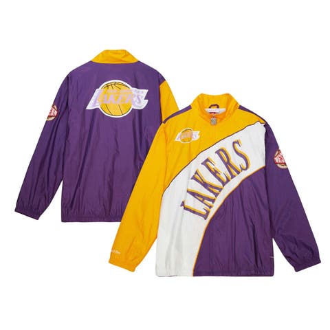 Lakers 1997 Vintage Warmup Shirt, Men's Fashion, Tops & Sets