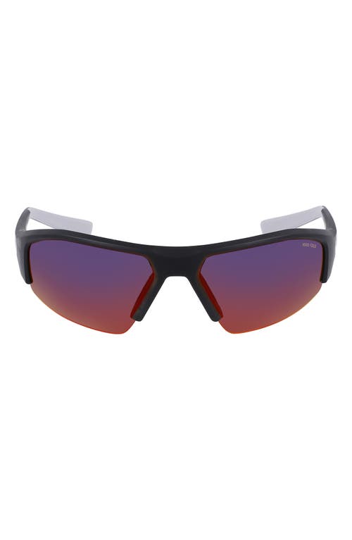 Skylon Ace 22 70mm Rectangular Sunglasses in Matte Black/Field Tint