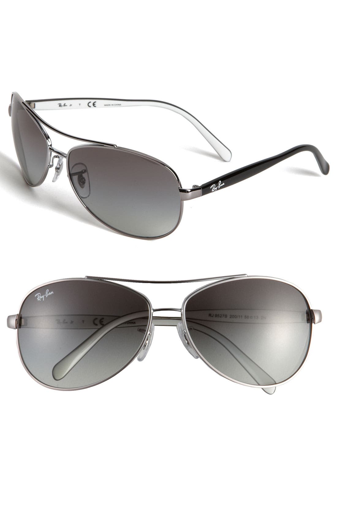 RayBan Aviator 56mm Sunglasses (Boys) Nordstrom