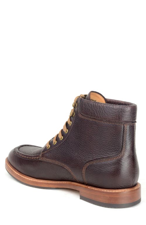 Shop Warfield & Grand Roseberg Derby Boot In Dark Brown