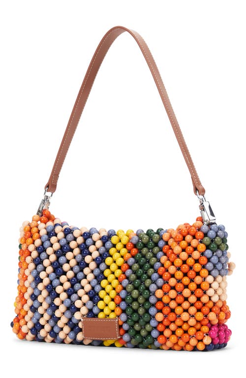 STAUD STAUD TIMMY BEADED SHOULDER BAG 