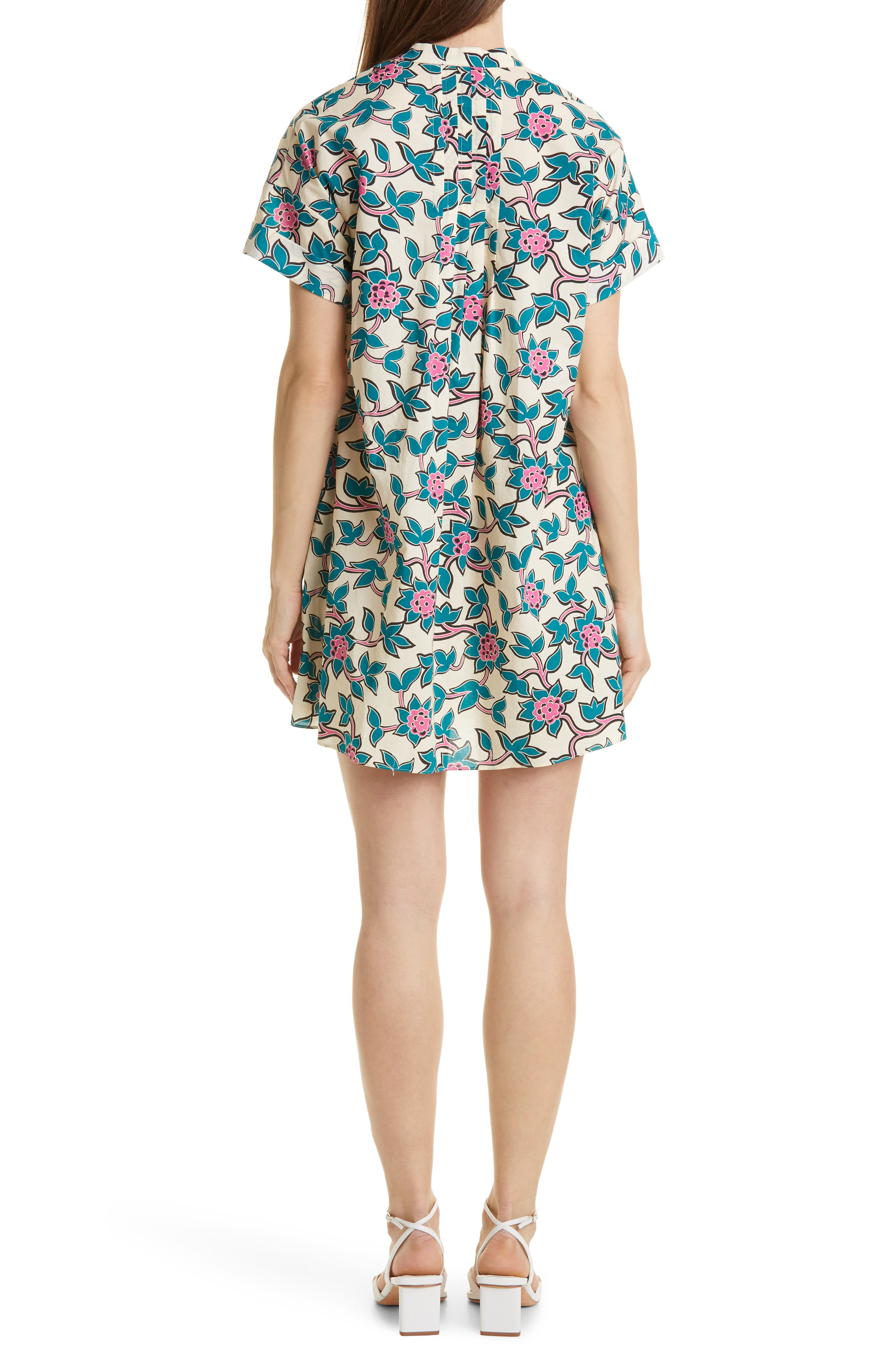 DVF Fiona Floral Shift Dress | Nordstrom