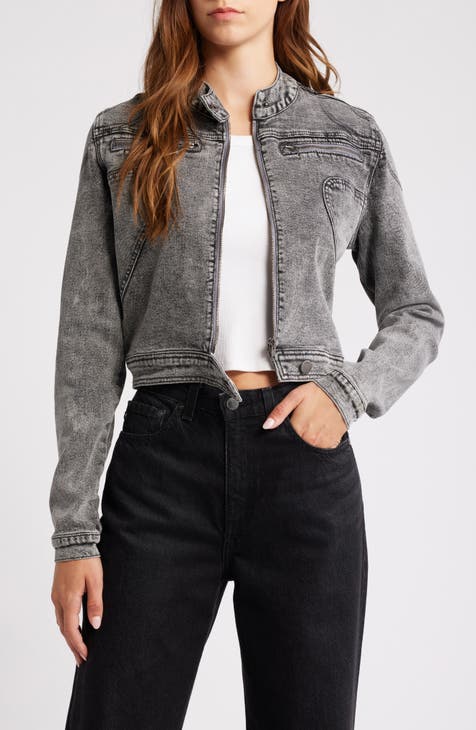 Young Adult Women s Denim Jackets Nordstrom