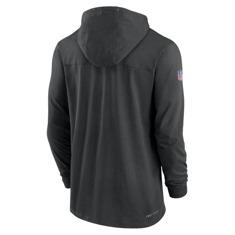 Nike Black Las Vegas Raiders Sideline Pop Performance Pullover