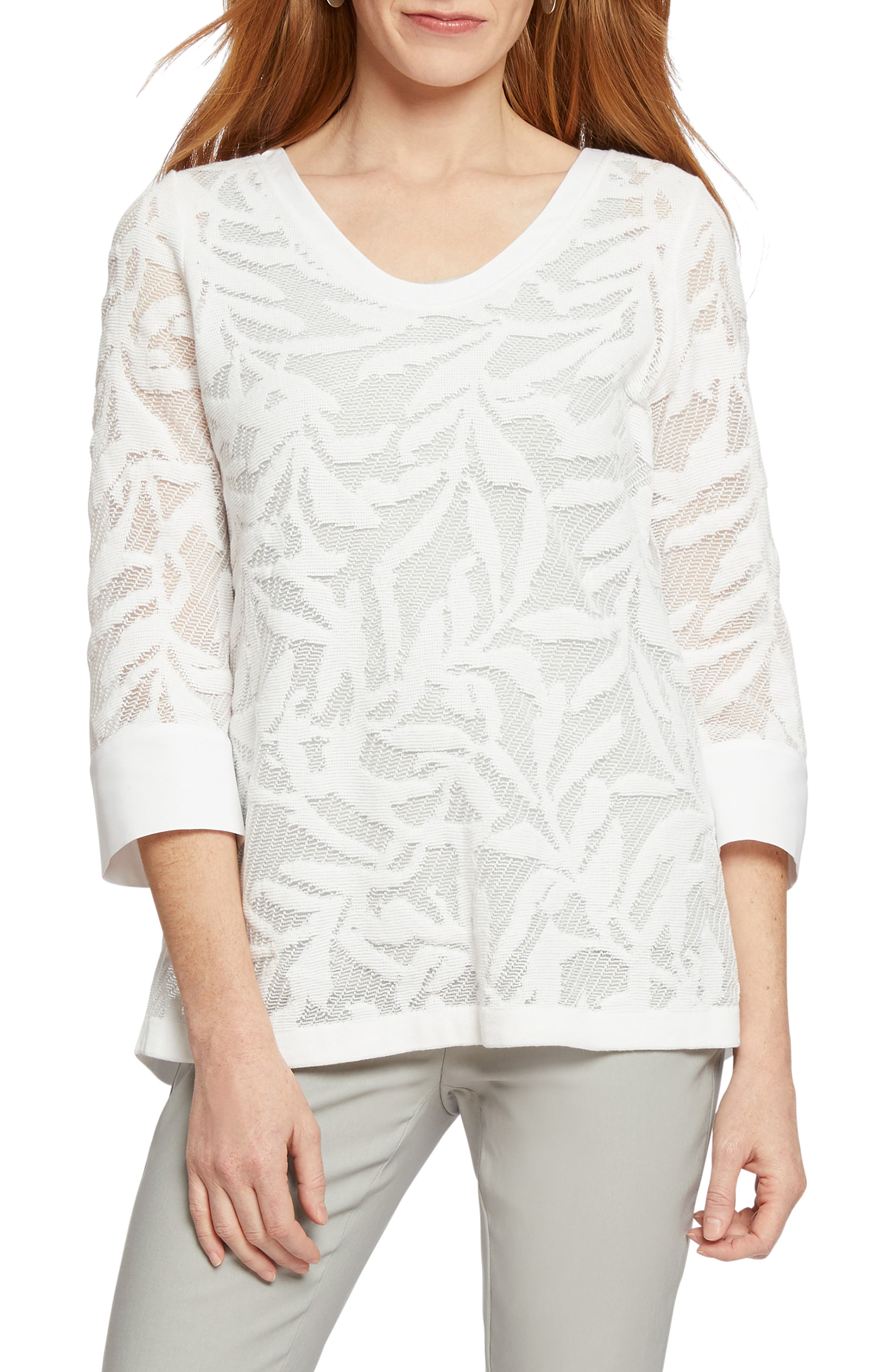 NIC+ZOE Womens Palm Springs Top
