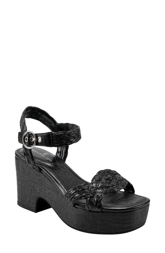 Bandolino Sabinna Platform Sandal In Black