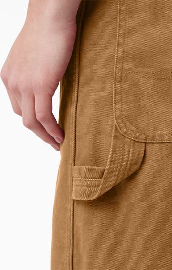 Duck Canvas Utility Trousers in Stone washed brown duck, Trousers
