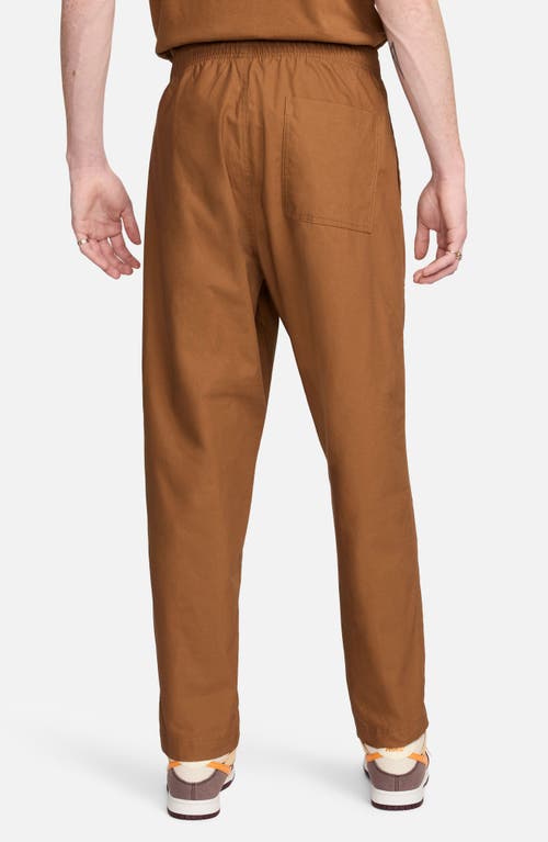 Shop Nike Sportswear Club Barcelona Woven Cotton Pants In British Tan