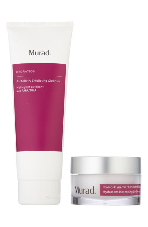 Murad ® Smooth + Hydrate With Clinically Proven Acids Set $122 Value In White