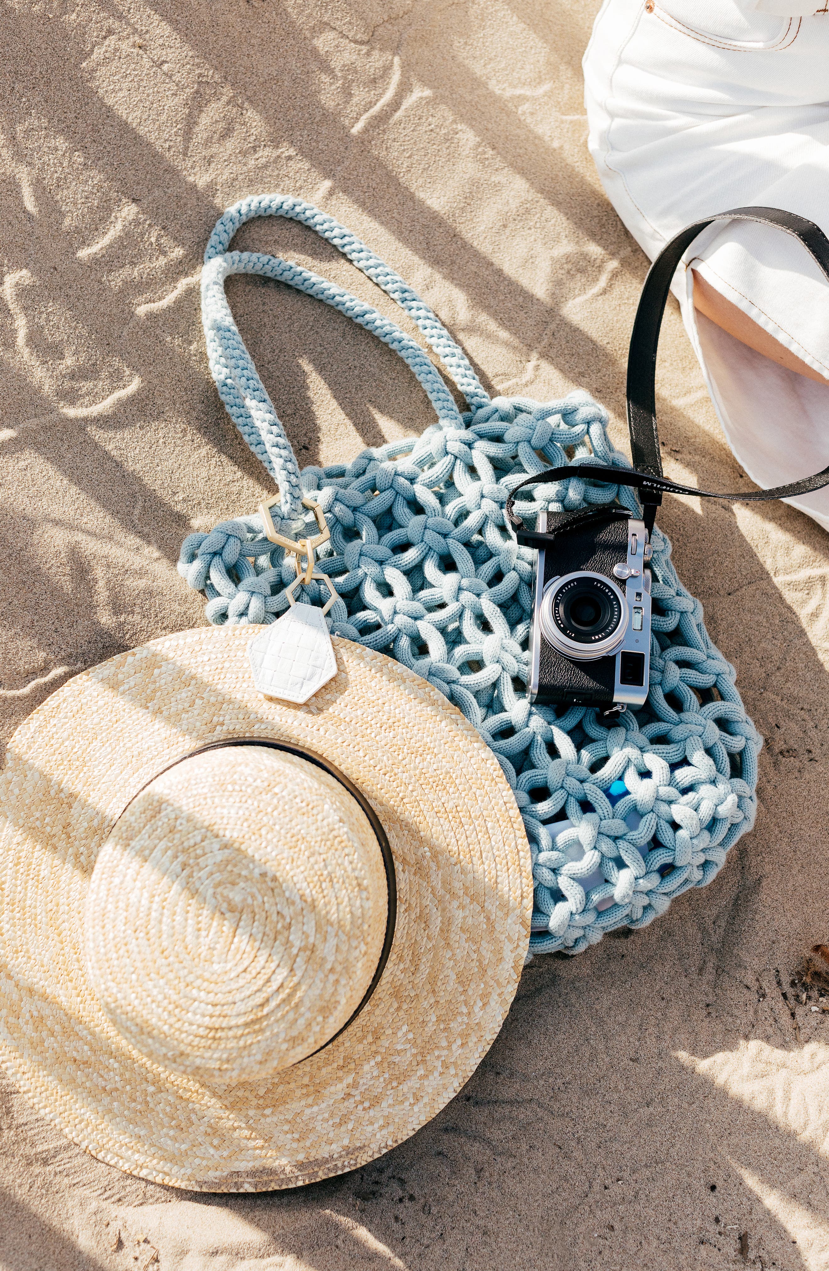 Lindsay Albanese TOPTOTE Leather Hat Holder Nordstrom