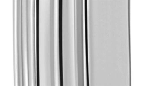 Luv Aj X Dezi The Mini Ridged Chain Link Huggie Earrings In Silver