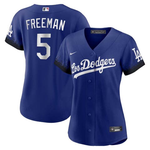 Youth Nike Freddie Freeman Royal Los Angeles Dodgers City Connect Replica Player Jersey