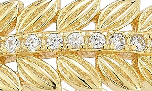 Chloe & Madison Chloe And Madison Cz Wreath Ring In Gold