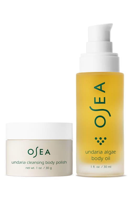 Osea Undaria Smooth & Glow Set (limited Edition) $32 Value In No Color