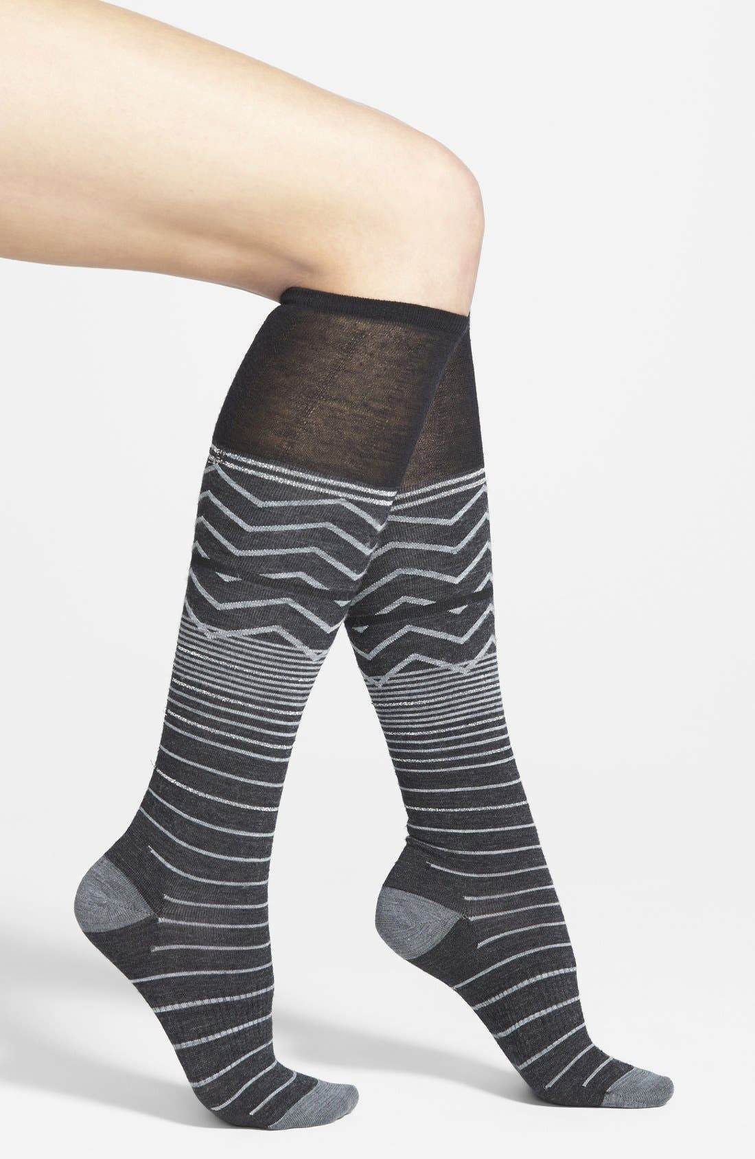 Smartwool 'Optic Frills' Merino Wool Blend Knee High Socks Nordstrom
