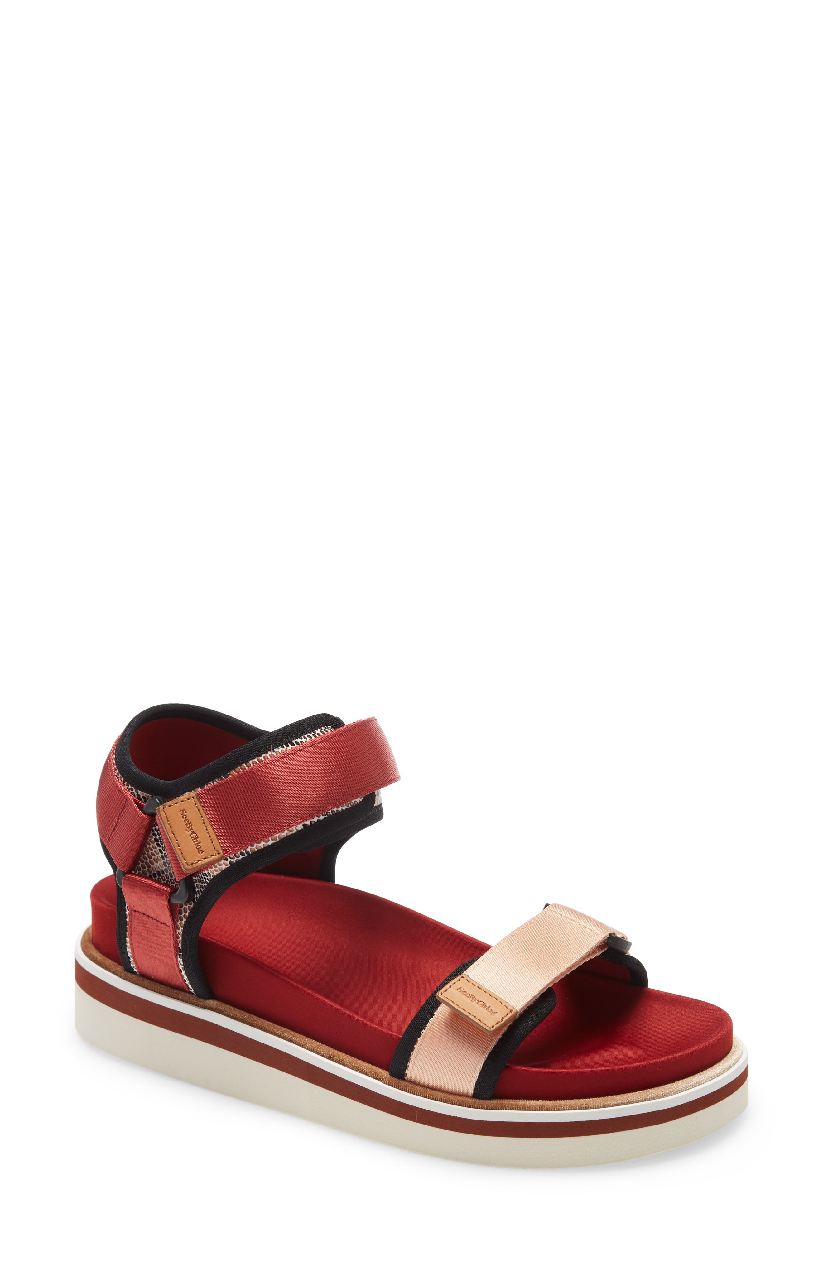 see by chloe platform sandals