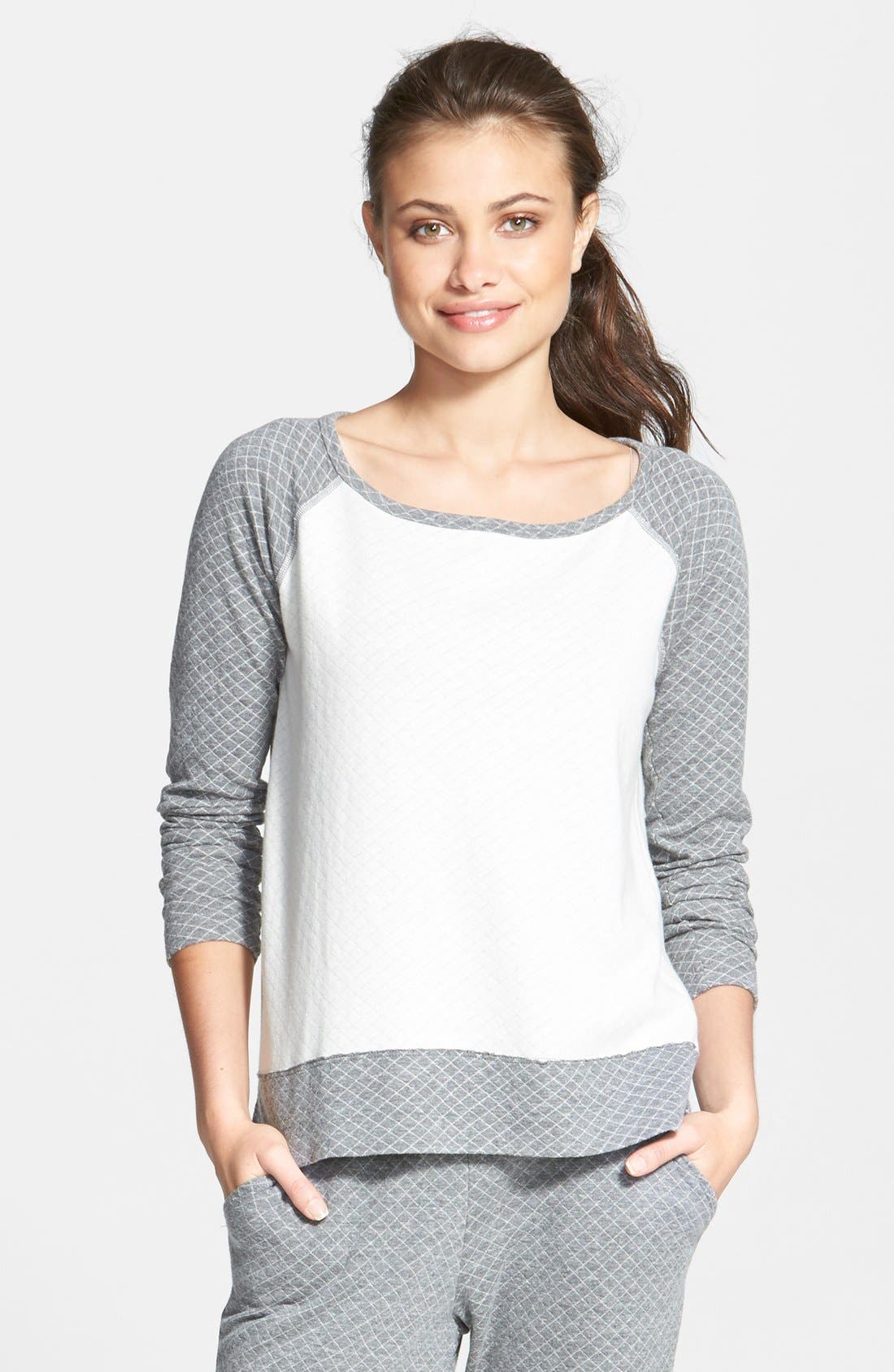 Beyond Yoga Quilted Sweatshirt | Nordstrom