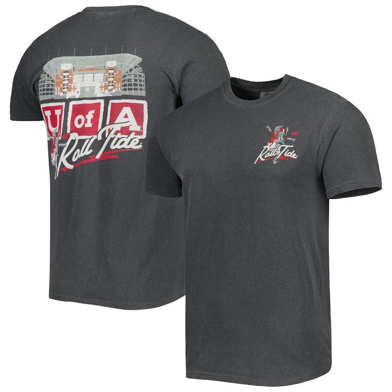 Image One Black Alabama Crimson Tide Vault Stadium T-shirt