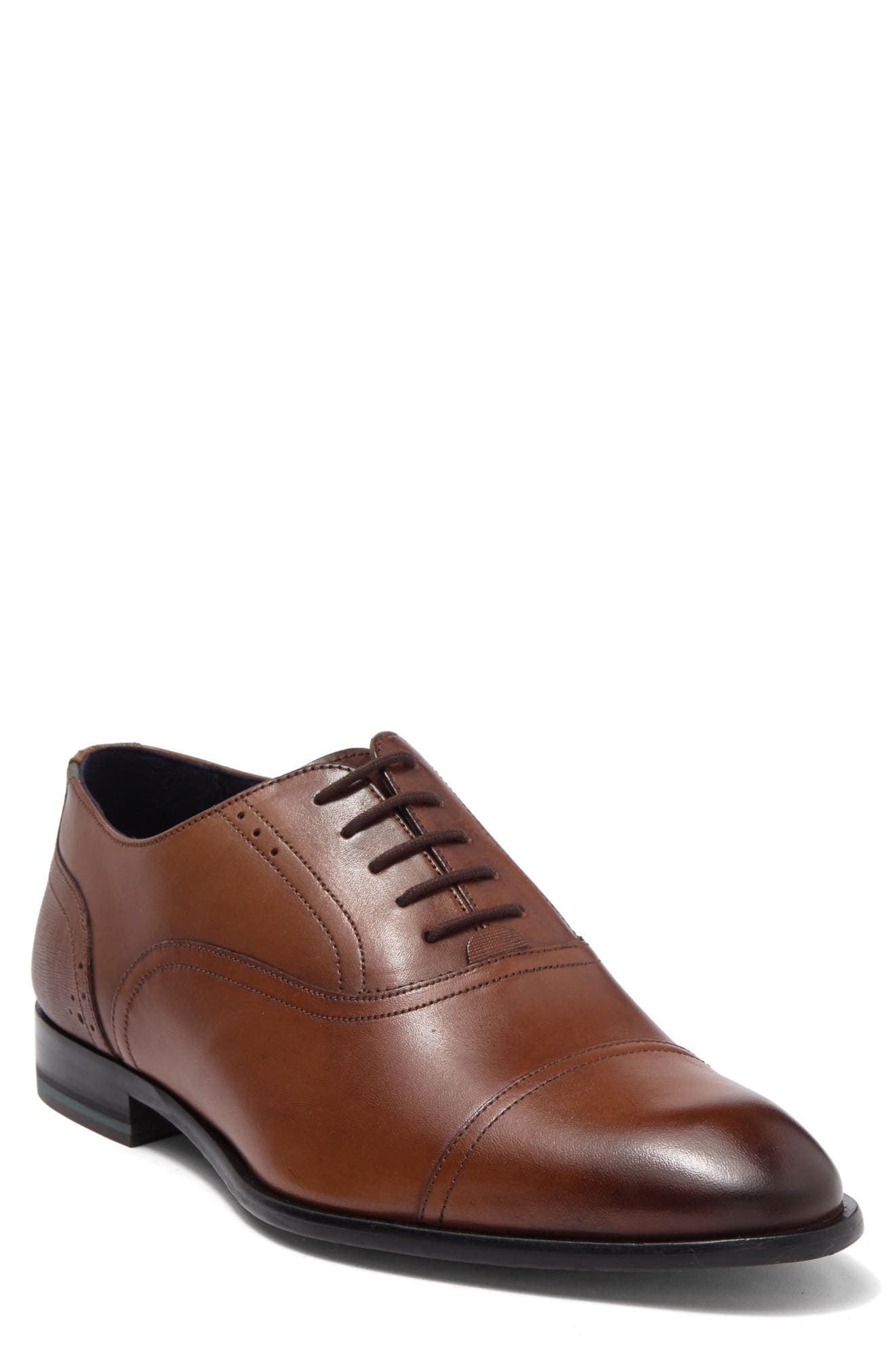ted baker murain oxford shoes in tan leather