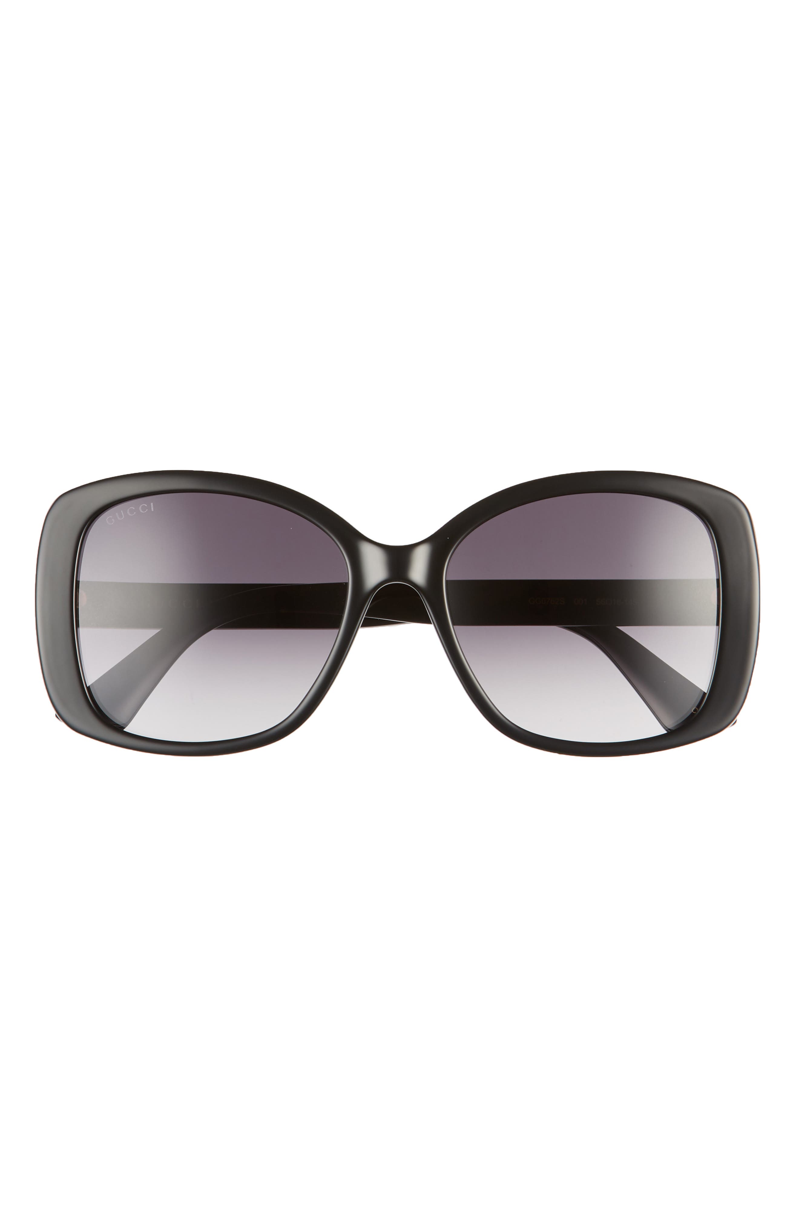 56mm gradient square sunglasses gucci