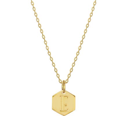 Stella + Ruby Monogram Initial Pendant Necklace