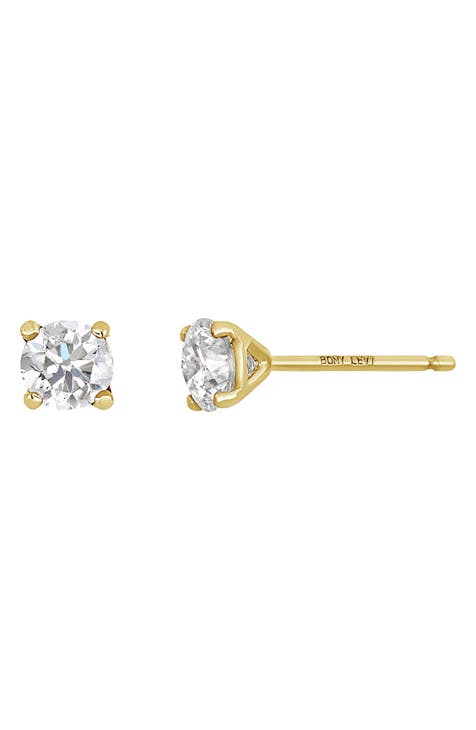 14K Gold Prong Diamond Stud Earrings - 0.33 ctw. (Nordstrom Exclusive)