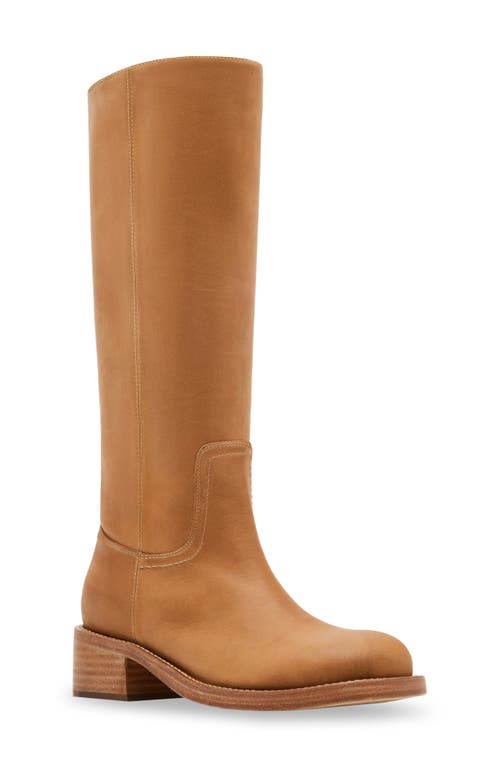 Steve Madden Riggs Knee High Boot in Banana Leather 