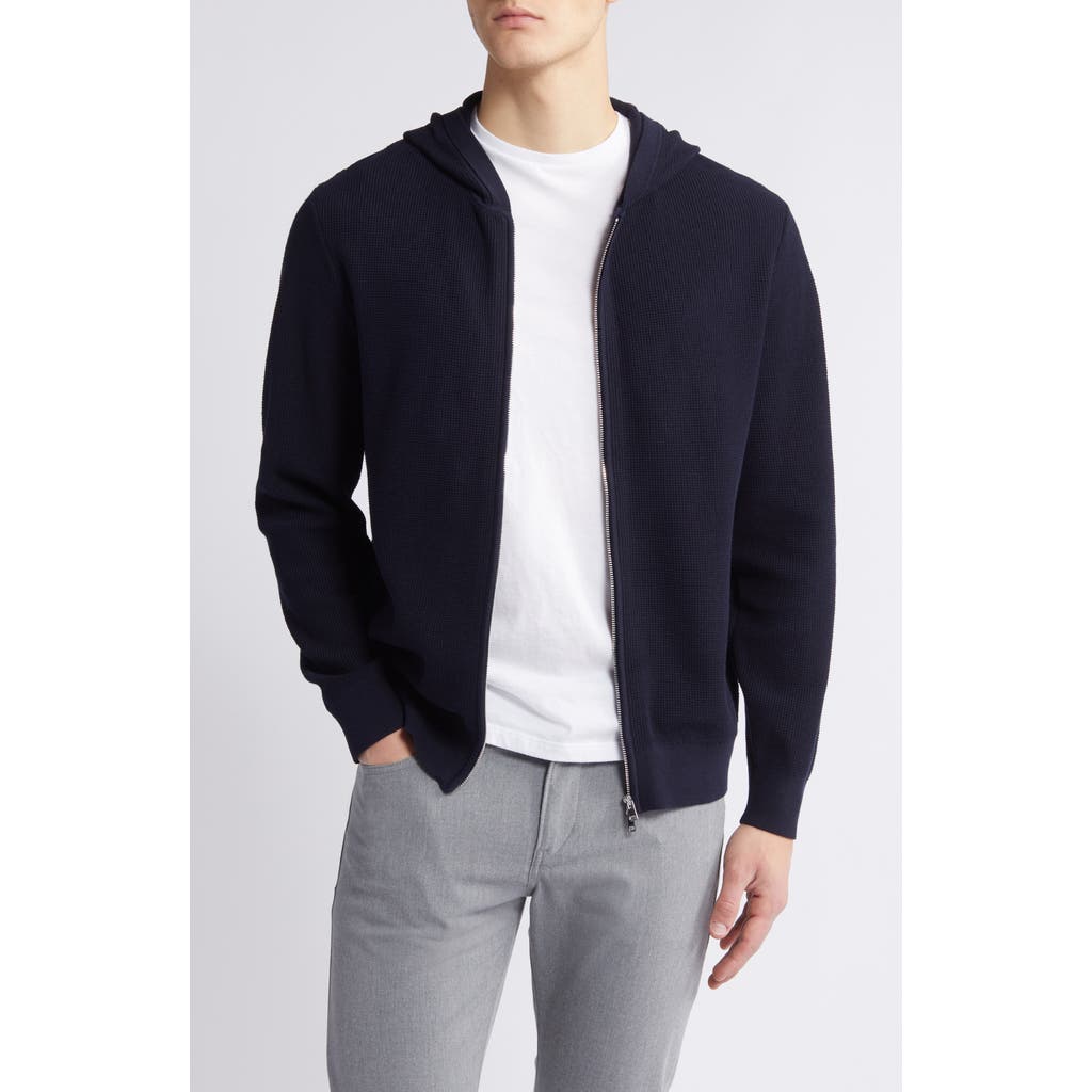Theory Myhlo Cotton Blend Hoodie In Baltic