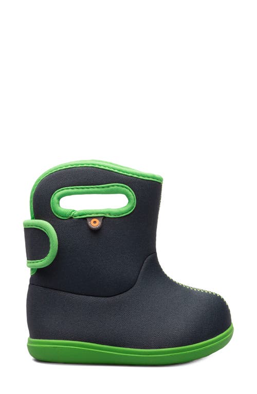 Shop Bogs Baby  Ii Solid Insulated Waterproof Boot In Navy/green