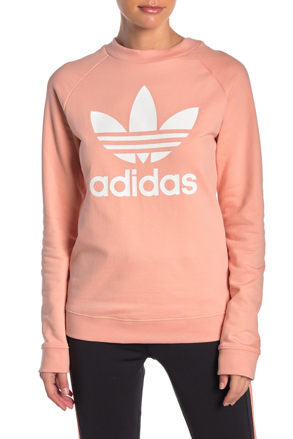 adidas peach sweater