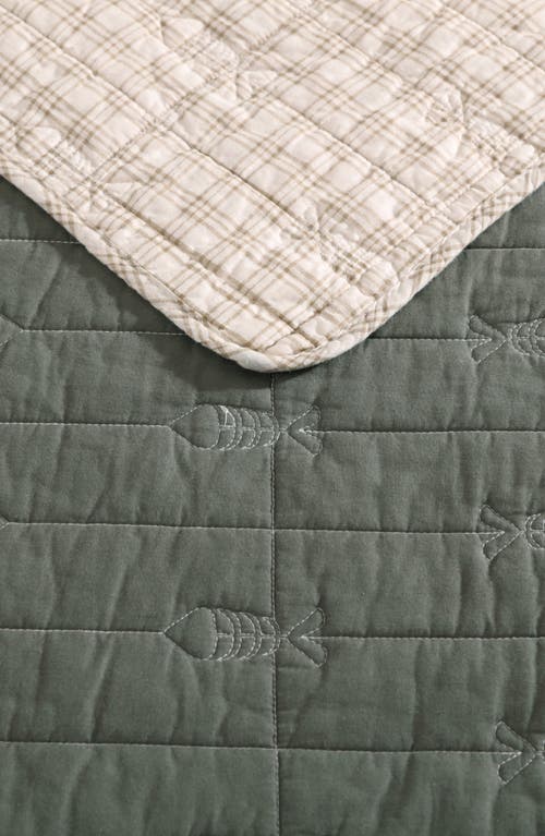 Eddie Bauer Troutdale Cotton Quilt 3-piece Set In Sprig