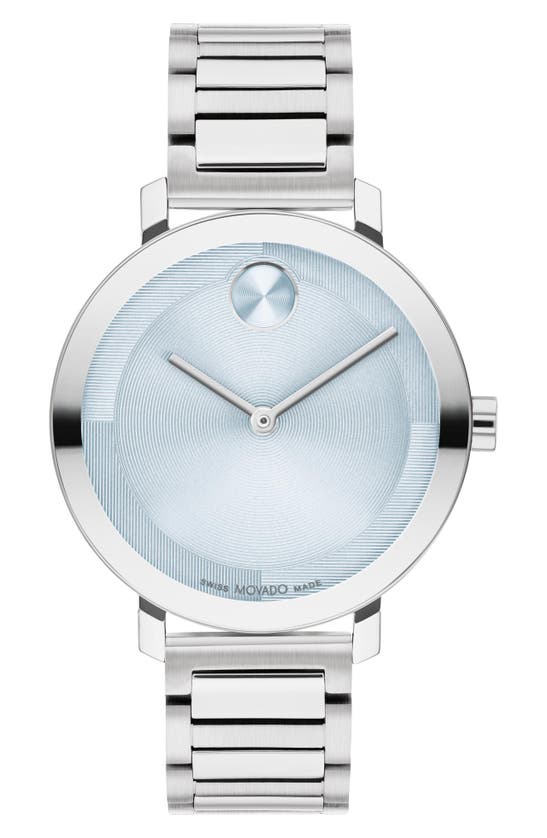 Movado Bold Evolution 2.0 Bracelet Watch In Silver
