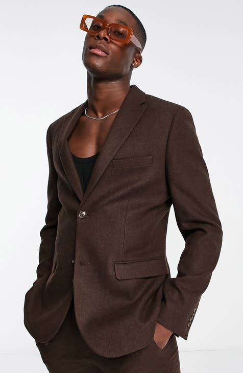 Men's Brown Blazers