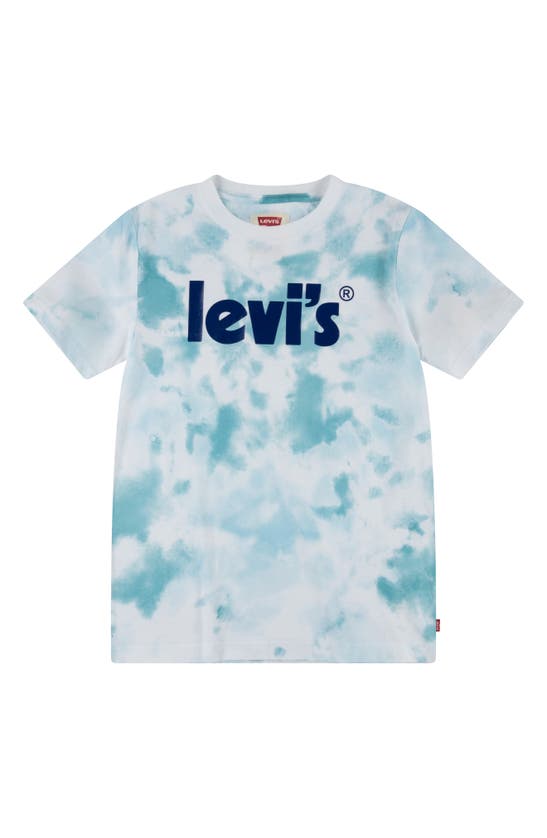 Shop Levi's® Kids' Tie Dye T-shirt In Skyway