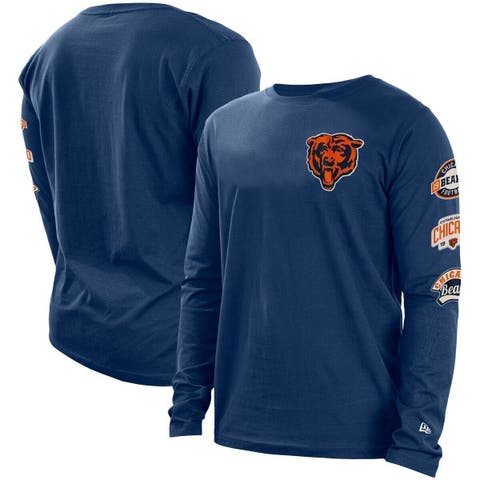 NFL Team Apparel Youth Chicago Bears Rash Guard Navy T-Shirt