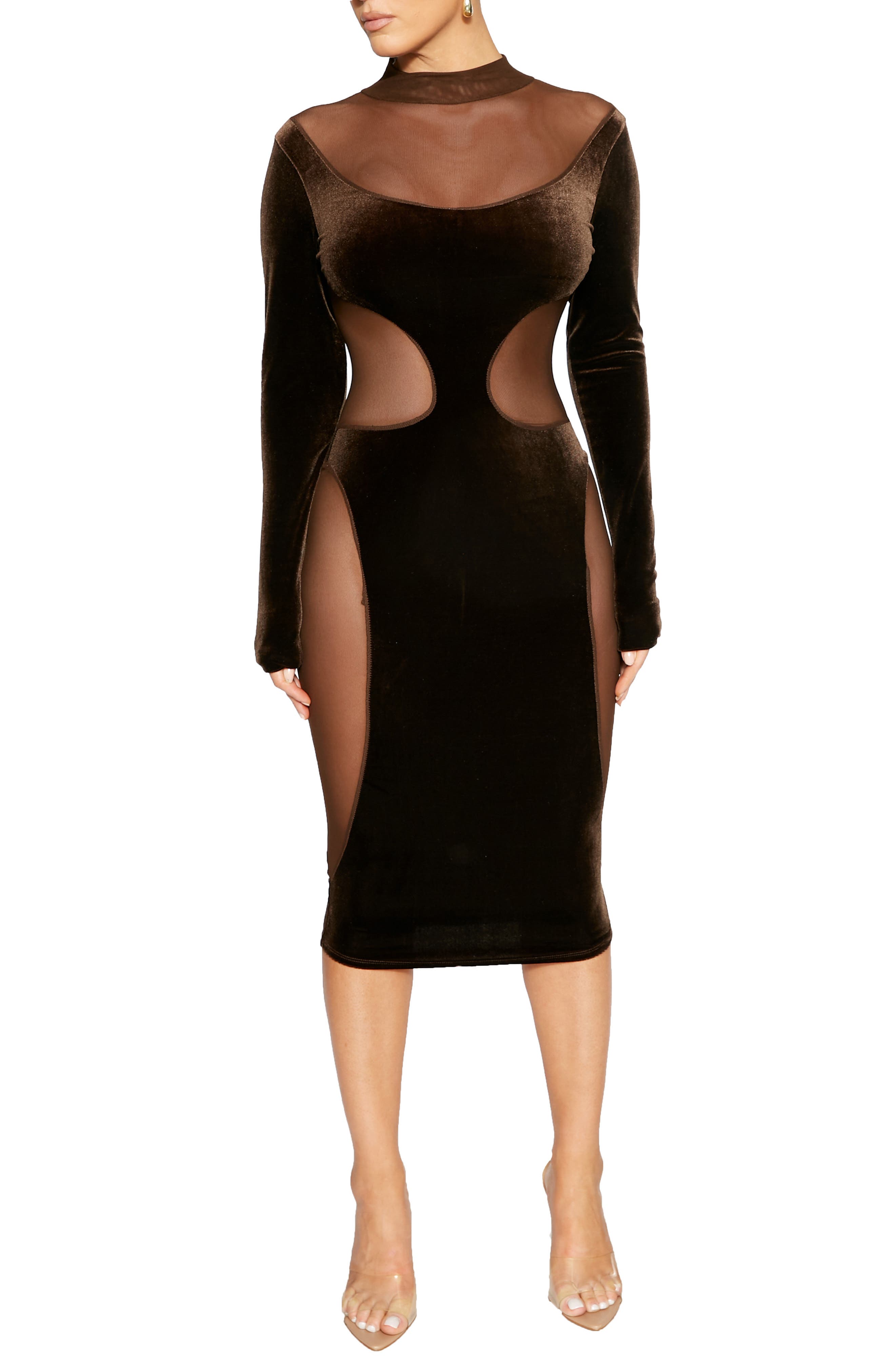 green velvet dress nordstrom