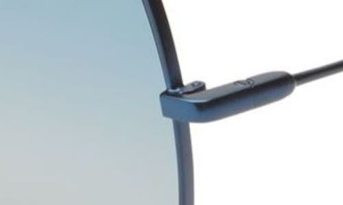 Diff Iris 59mm Gradient Square Sunglasses In Aegean Blue Flash