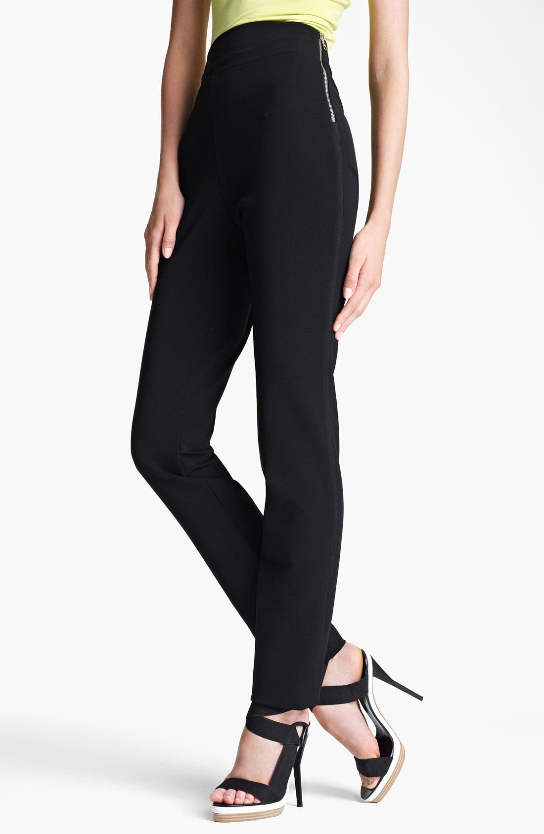 Lida Baday High Waist Stretch Knit Pants Nordstrom