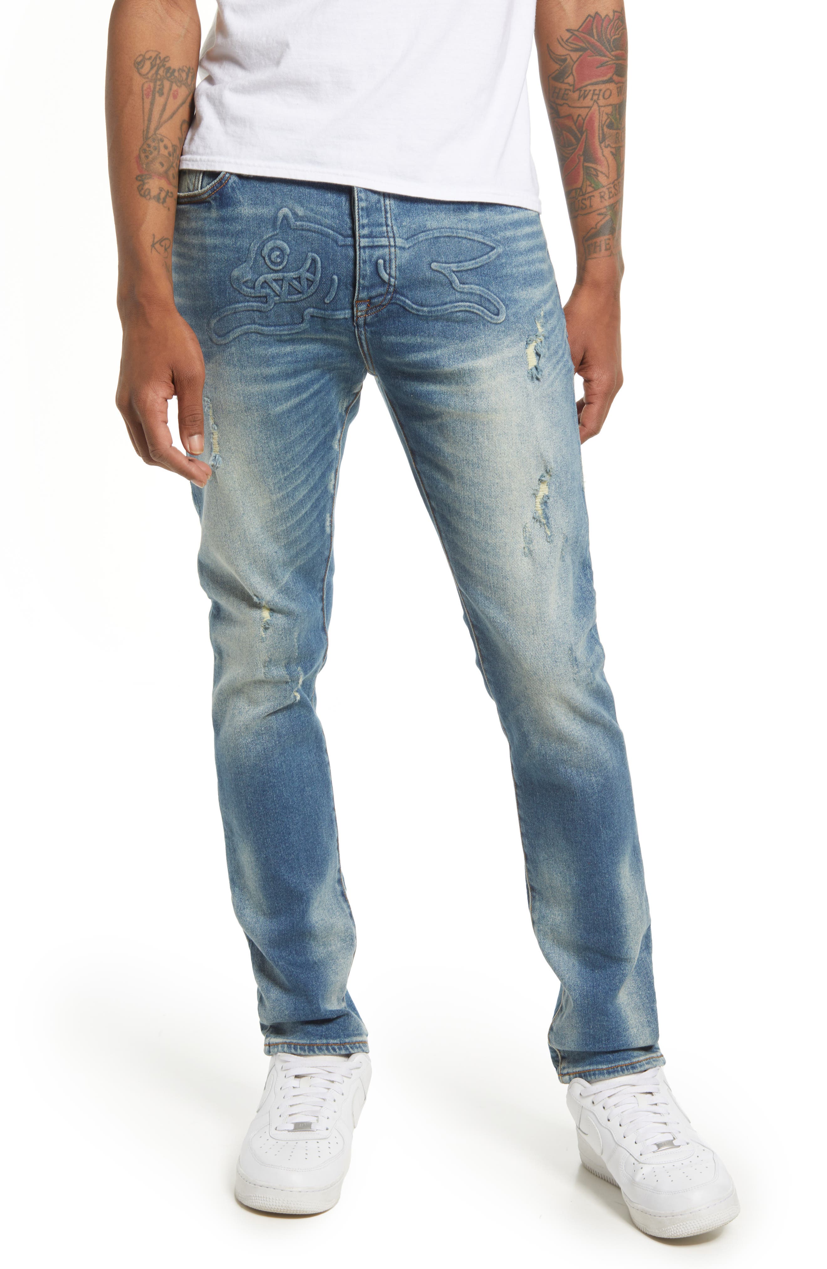 boss straight leg jeans