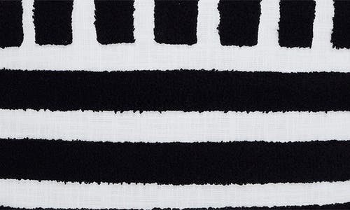Renwil Stella Stripe Accent Pillow In Black