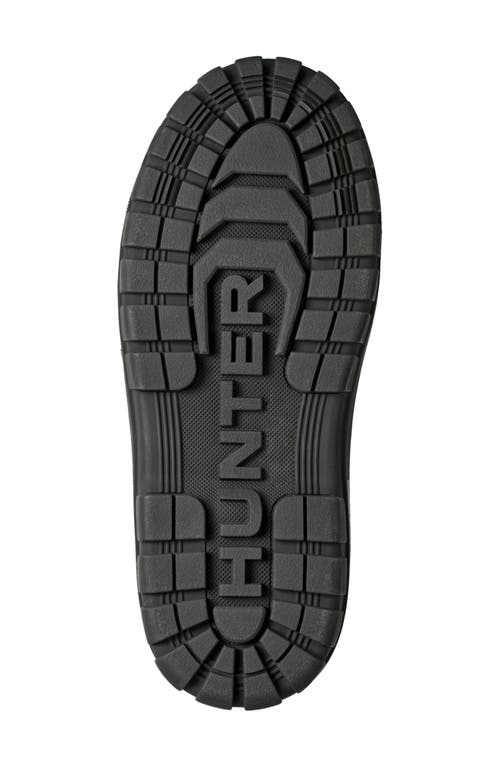 Hunter Southall Waterproof Insulated Boot In Demitasse/dark Brown