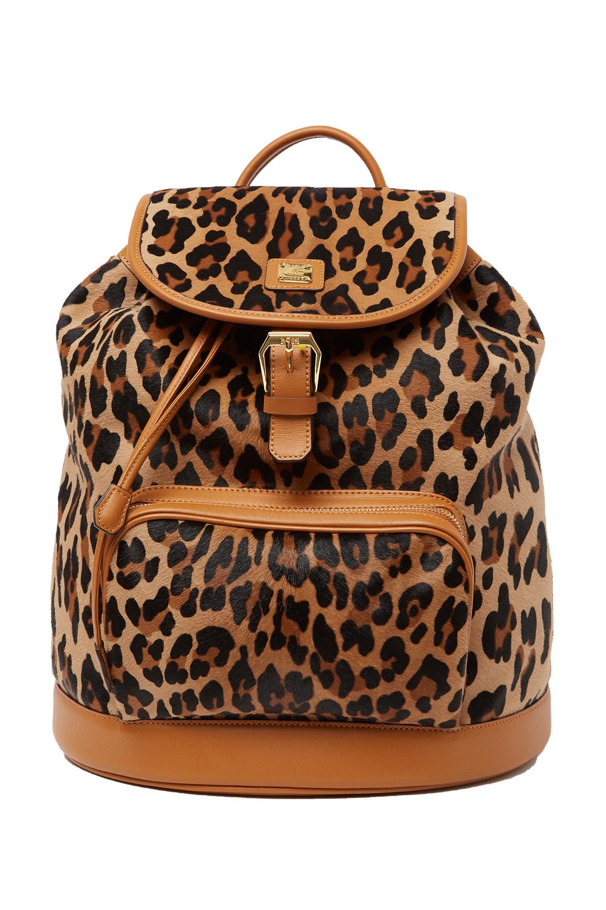 mcm leopard backpack