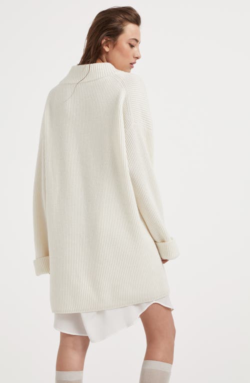 Shop Brunello Cucinelli Cashmere Knit Dress In Panama