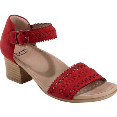 Earth Seneca Sandal, Red